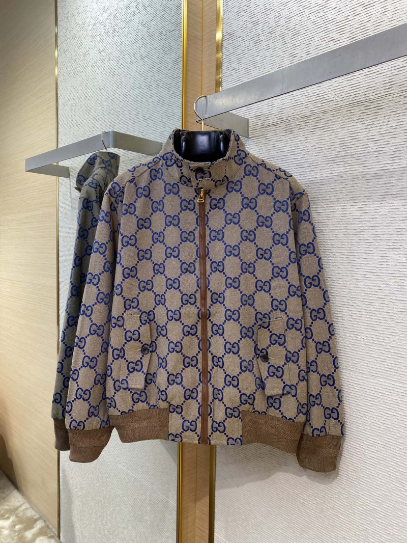 Gucci Double G Jacquard Jacket with Standing Collar 4