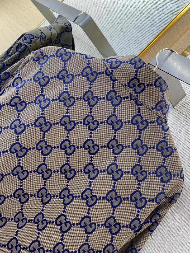Gucci Double G Jacquard Jacket with Standing Collar 7