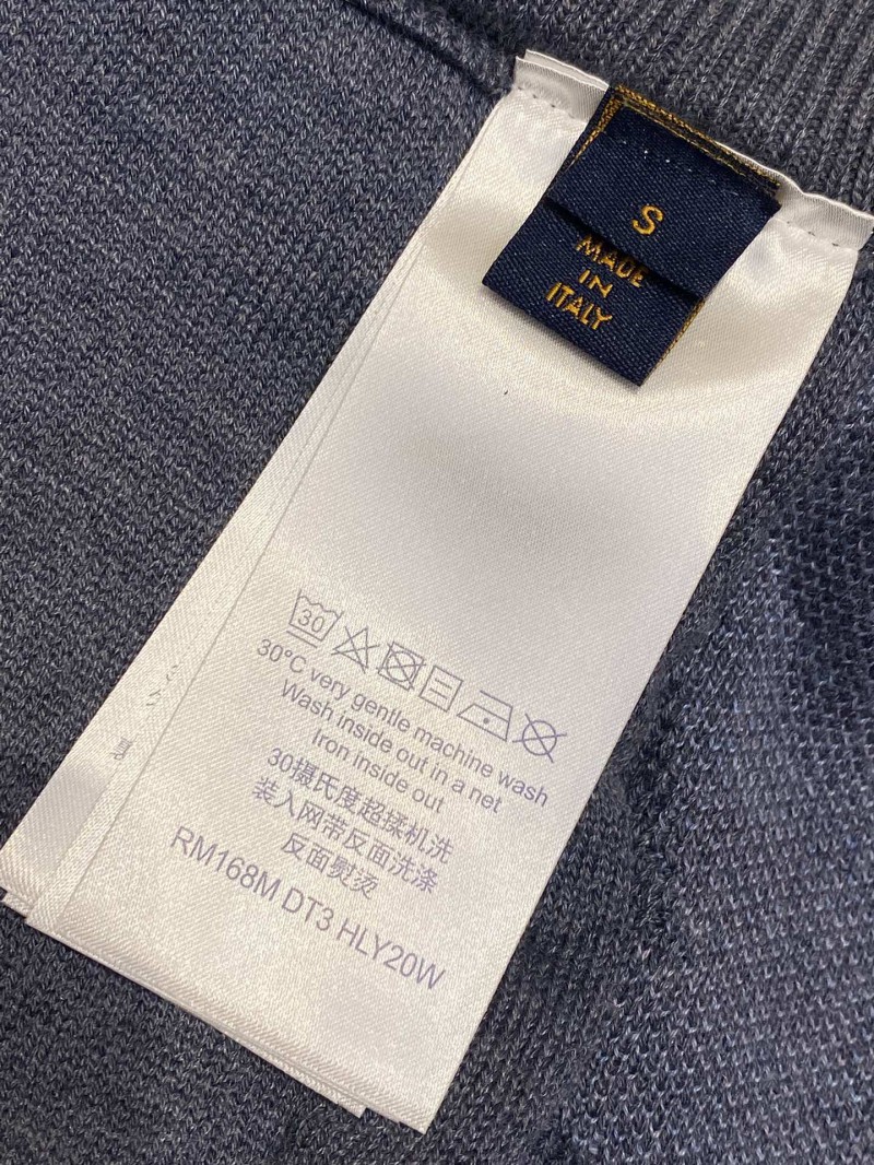 LV appliqu??d wool shorts 8
