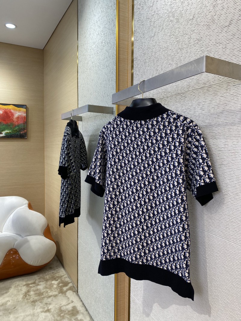 Dior jacquard polo shirt 3