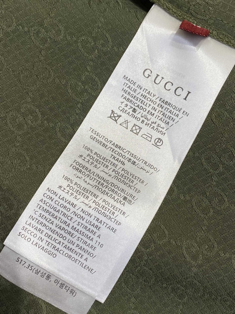 Gucci Jacquard Drawstring Casual Shorts Green 8