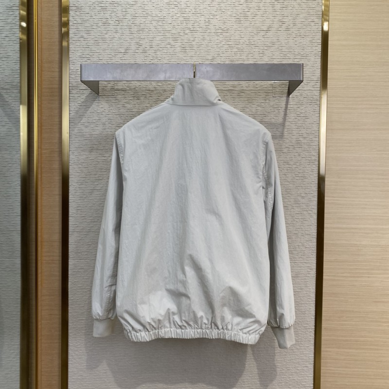 Dior Logo Embroidered Jacket Coat 1