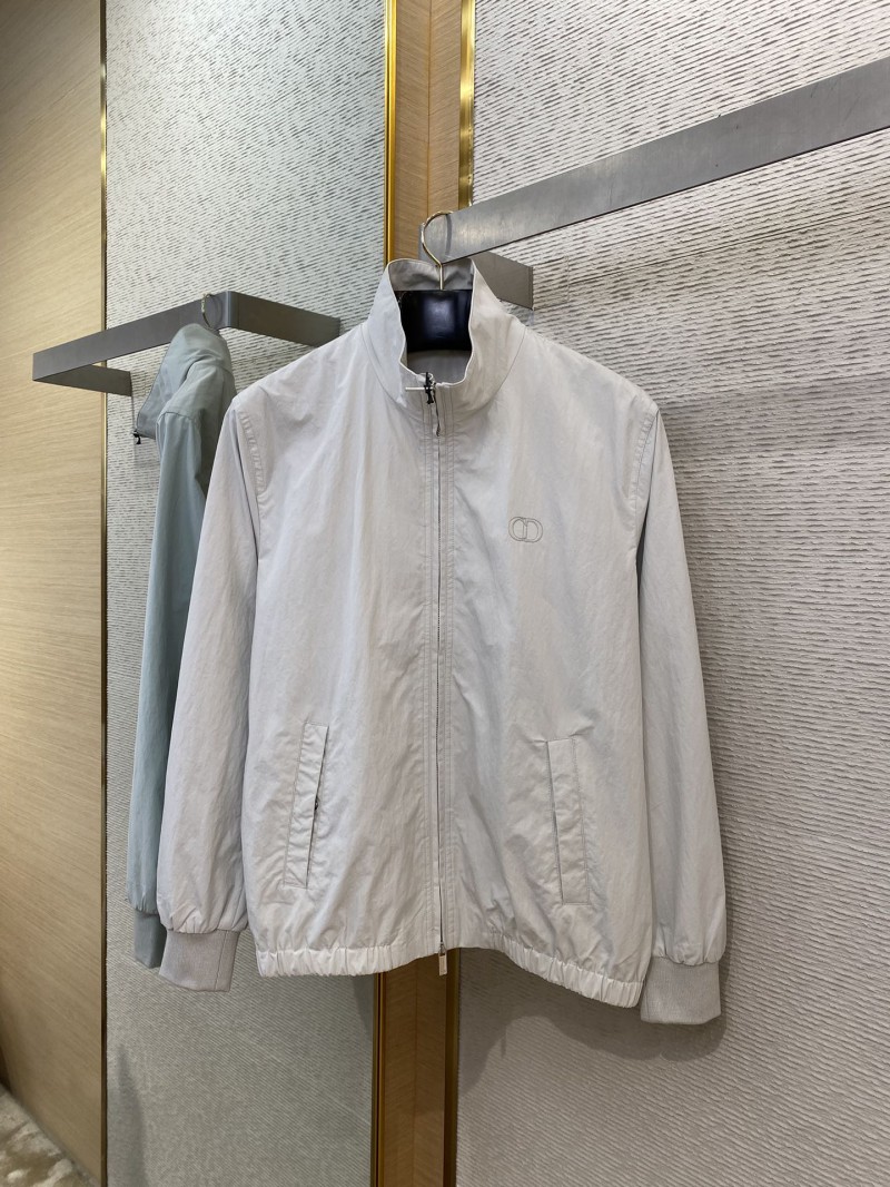 Dior Logo Embroidered Jacket Coat 4