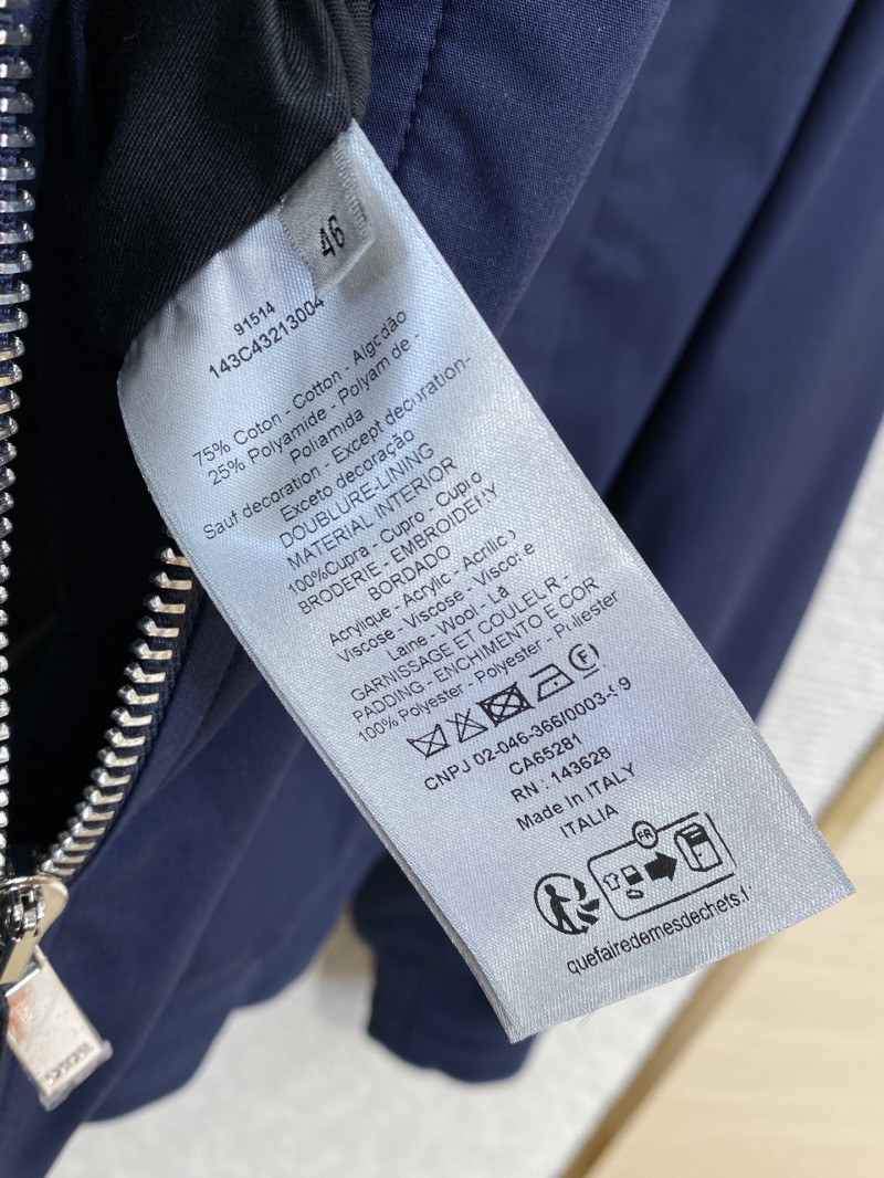 Dior co-branded cat embroidered jacket coat 8