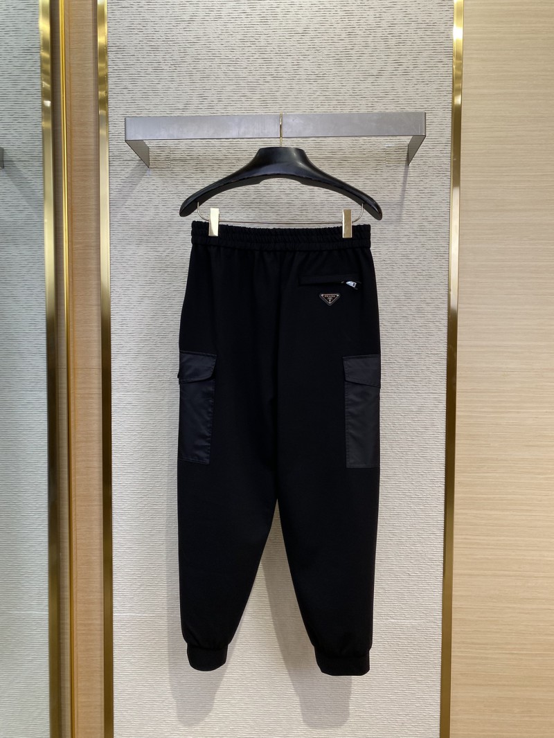 Prada Nylon Pocket Casual Trousers 1