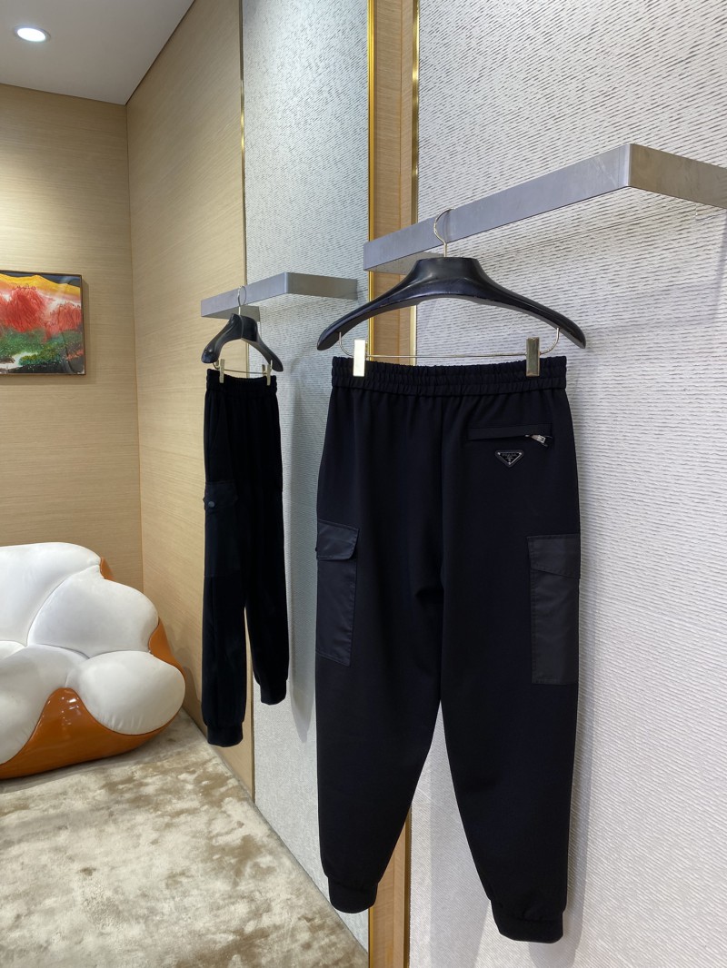 Prada Nylon Pocket Casual Trousers 3