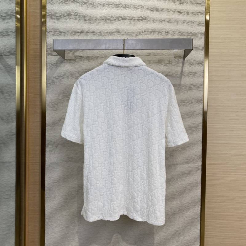 Dior Jacquard Terry Short Sleeve T-Shirt 1