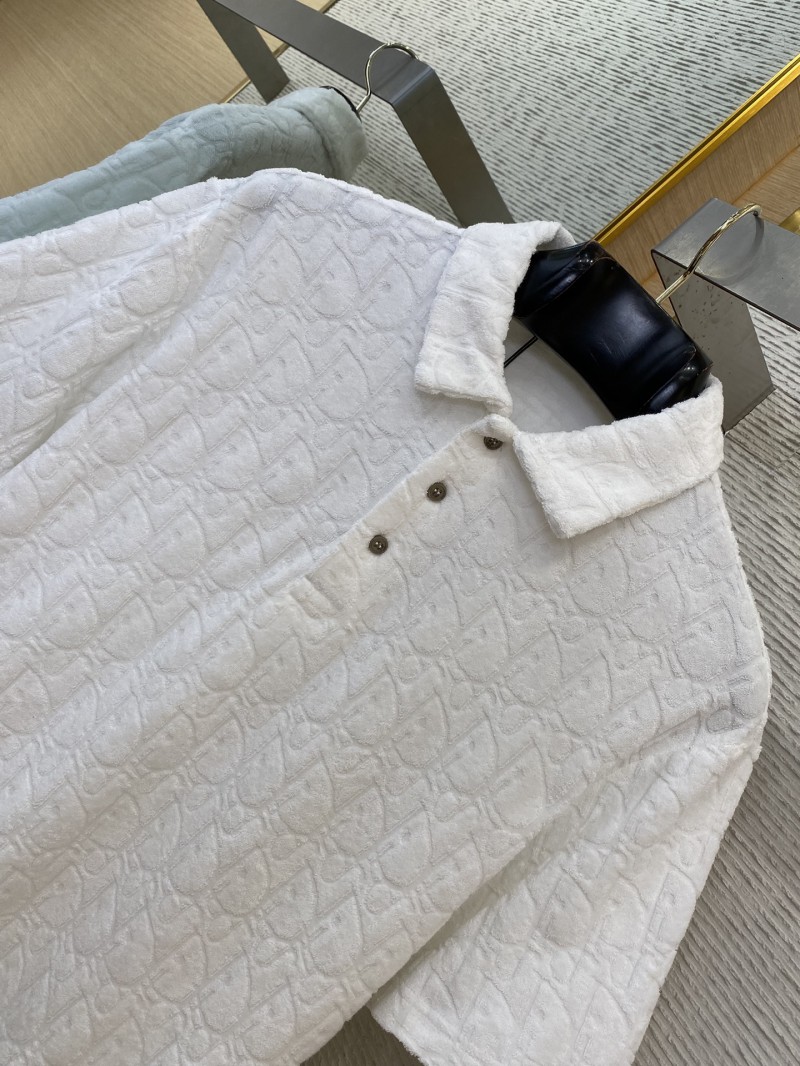 Dior Jacquard Terry Short Sleeve T-Shirt 5