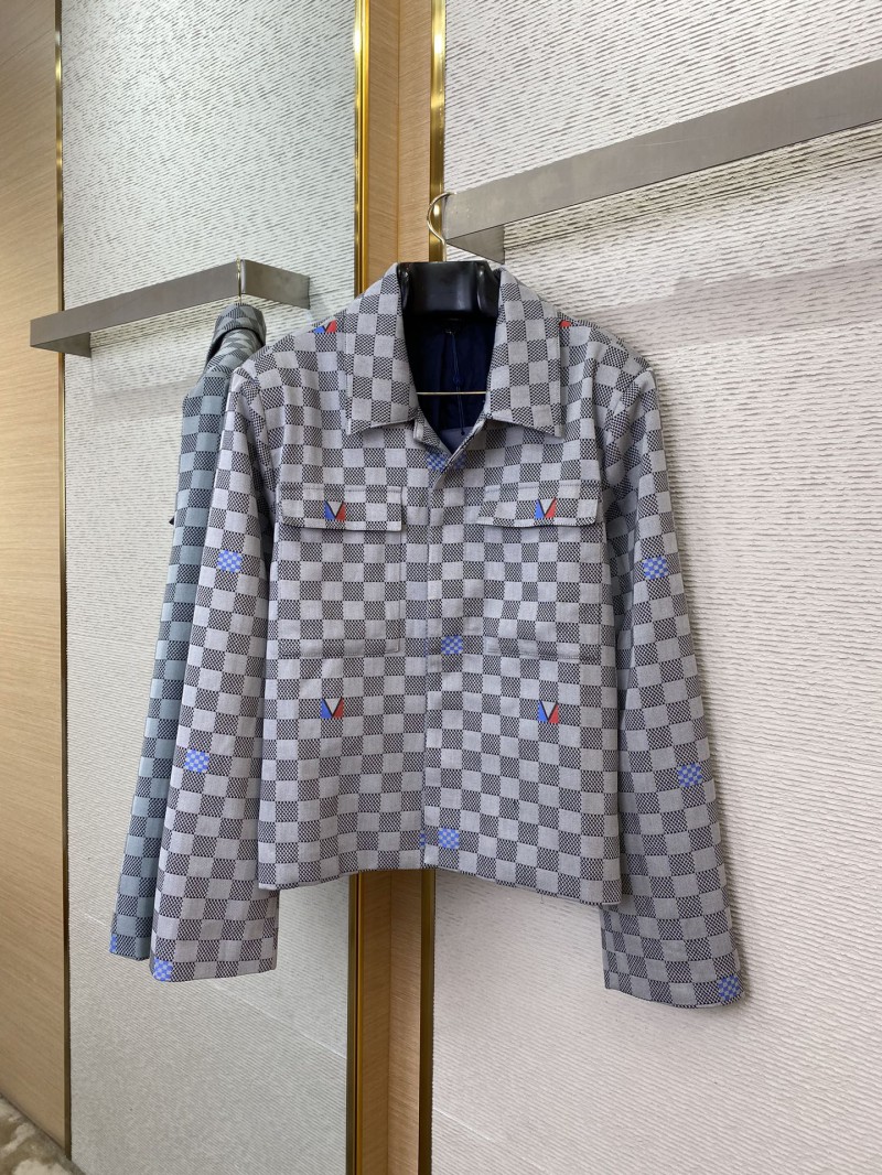 LV America's Cup Checkerboard outerwear 4