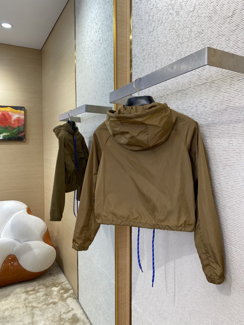 Prada Triangle Label Nylon Hooded Jacket 3