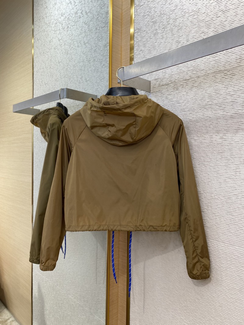 Prada Triangle Label Nylon Hooded Jacket 6