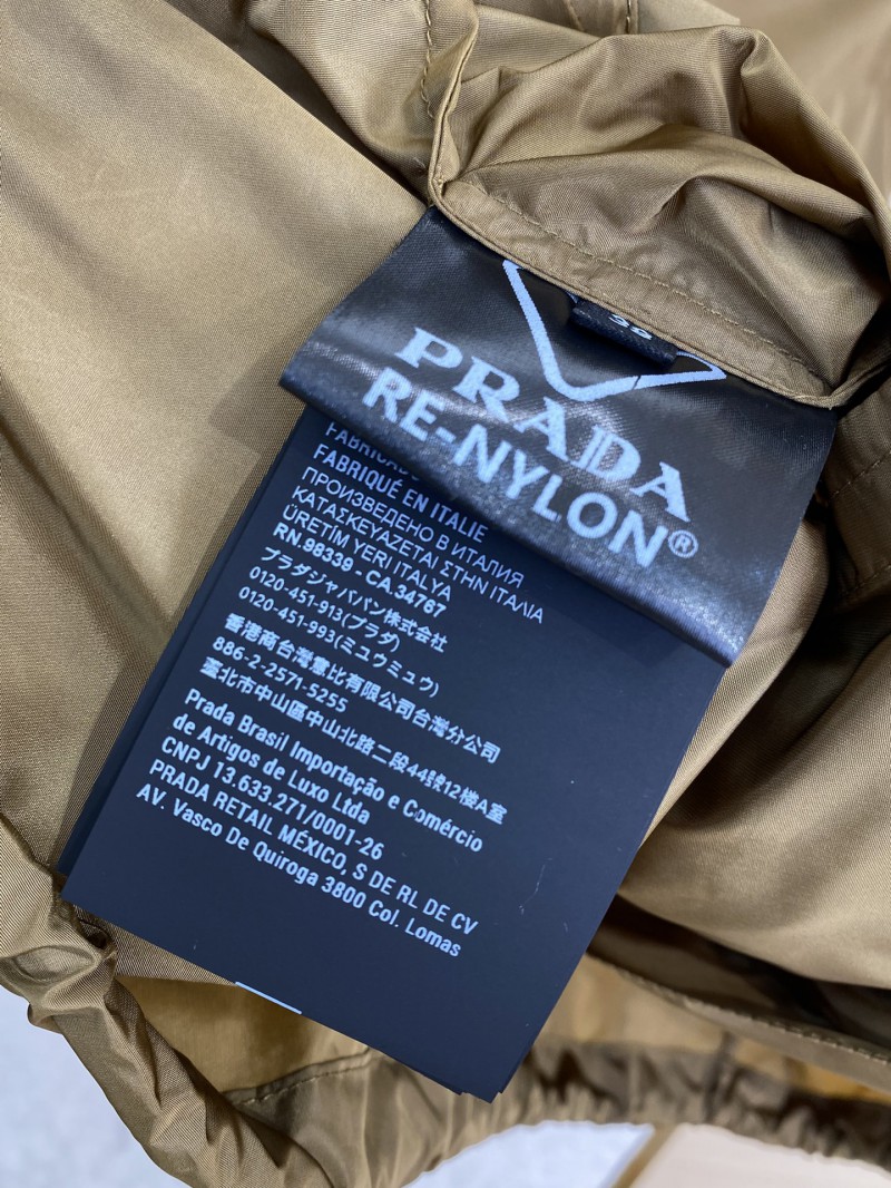 Prada Triangle Label Nylon Hooded Jacket 8