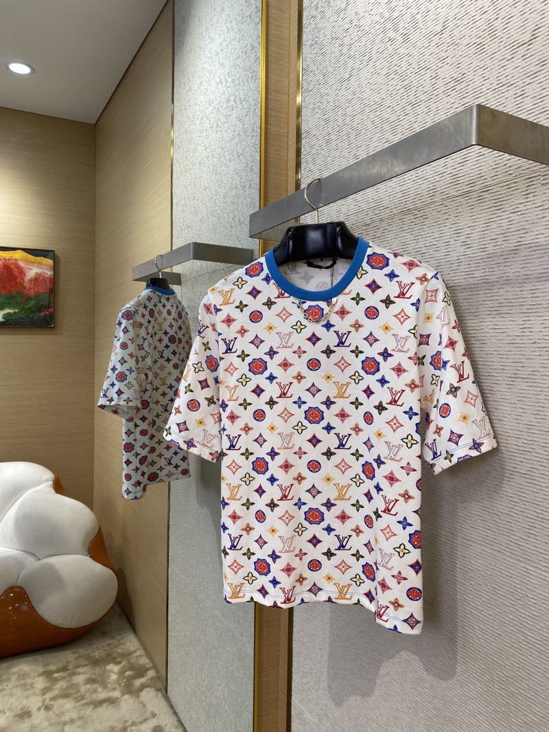 LV Printed Short Sleeve T-Shirt 2
