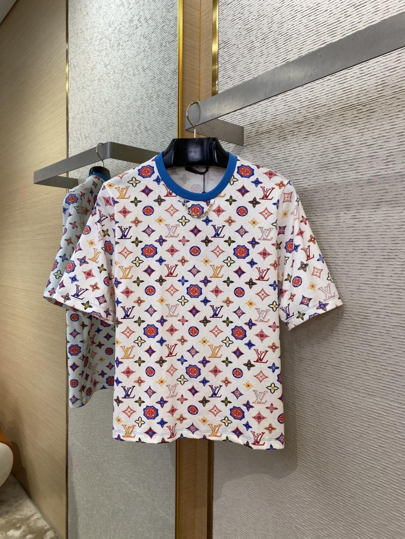 LV Printed Short Sleeve T-Shirt 4