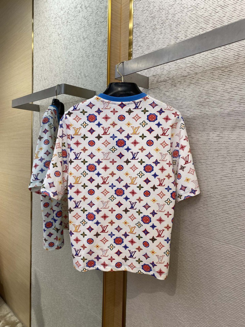 LV Printed Short Sleeve T-Shirt 6