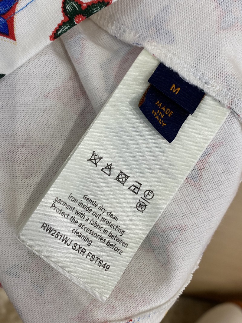 LV Printed Short Sleeve T-Shirt 8