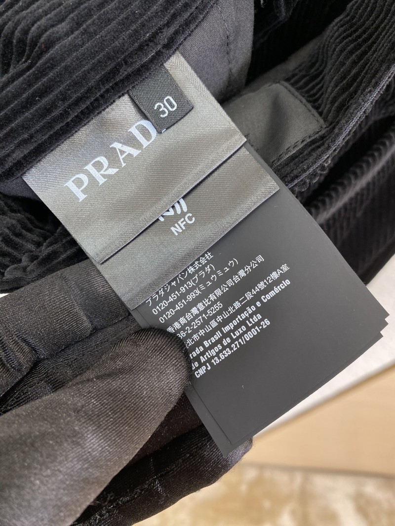 Prada corduroy trousers 8