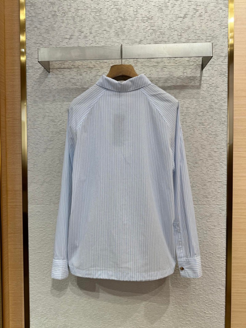 Dior embroidered lapel shirt 1