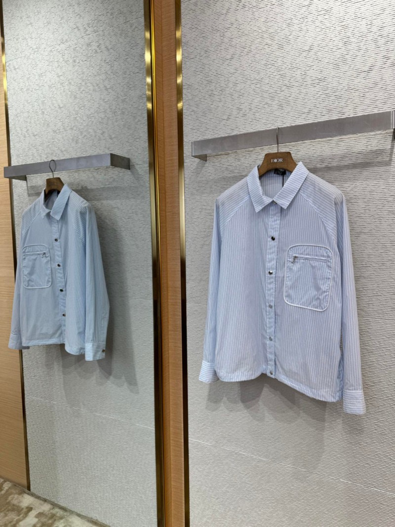 Dior embroidered lapel shirt 2