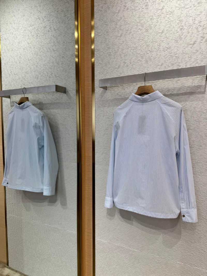 Dior embroidered lapel shirt 3