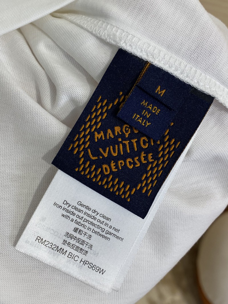 LV Co-branded Smiley Print Short Sleeve T-Shirt 8
