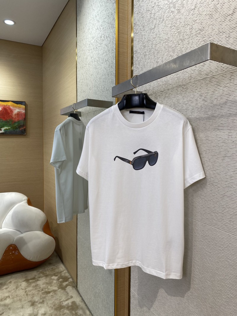 LV Sunglasses Print Short Sleeve T-Shirt 2