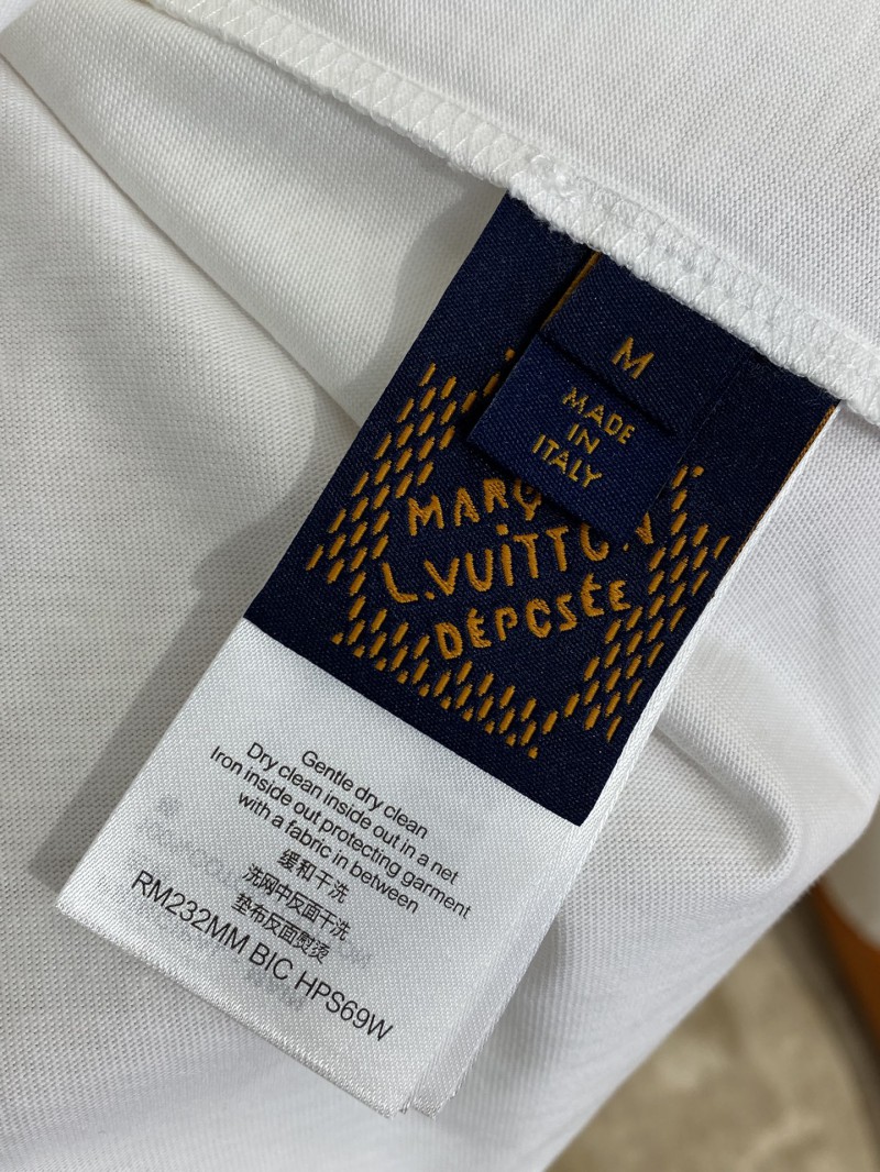 LV Sketchy Head Print Short Sleeve T-Shirt 8