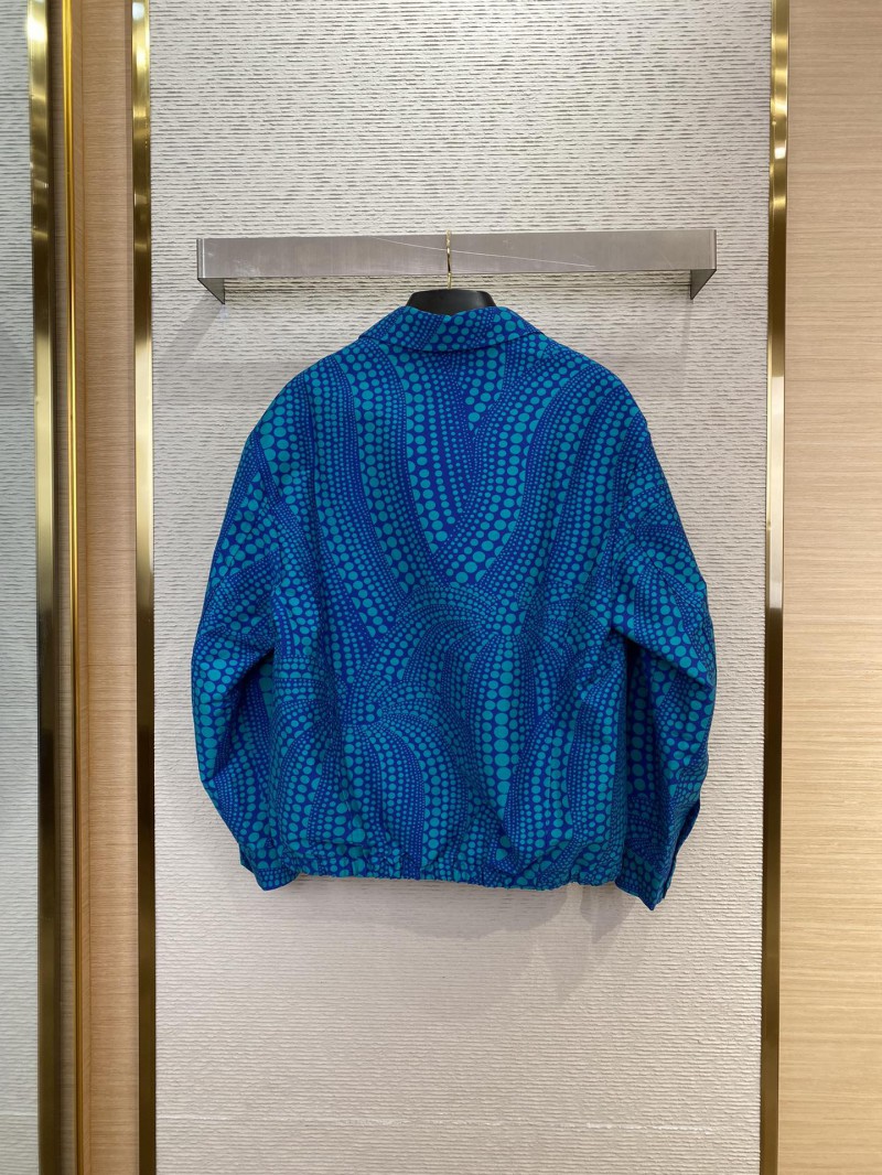 LV Yayoi Kusama Collection Work Jacket Coat 1