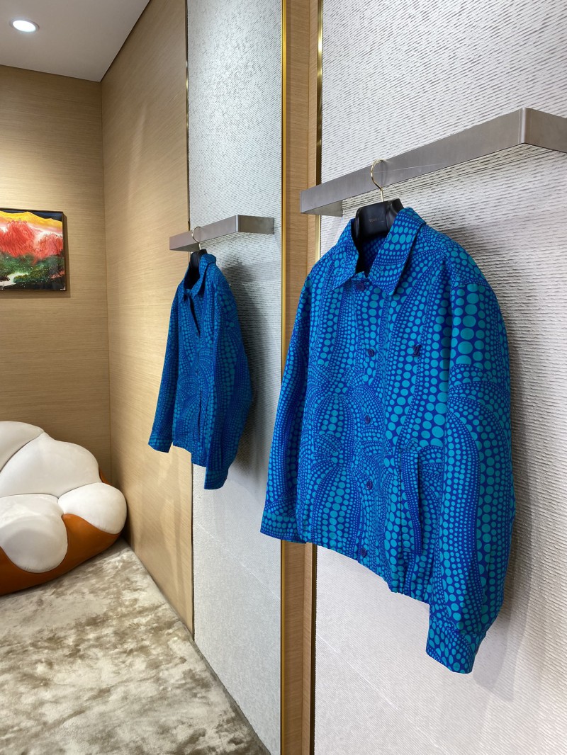 LV Yayoi Kusama Collection Work Jacket Coat 2