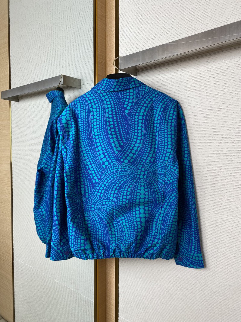 LV Yayoi Kusama Collection Work Jacket Coat 5
