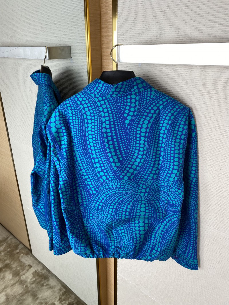LV Yayoi Kusama Collection Work Jacket Coat 7