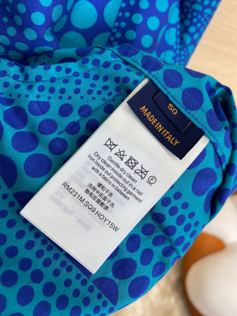 LV Yayoi Kusama Collection Work Jacket Coat 8