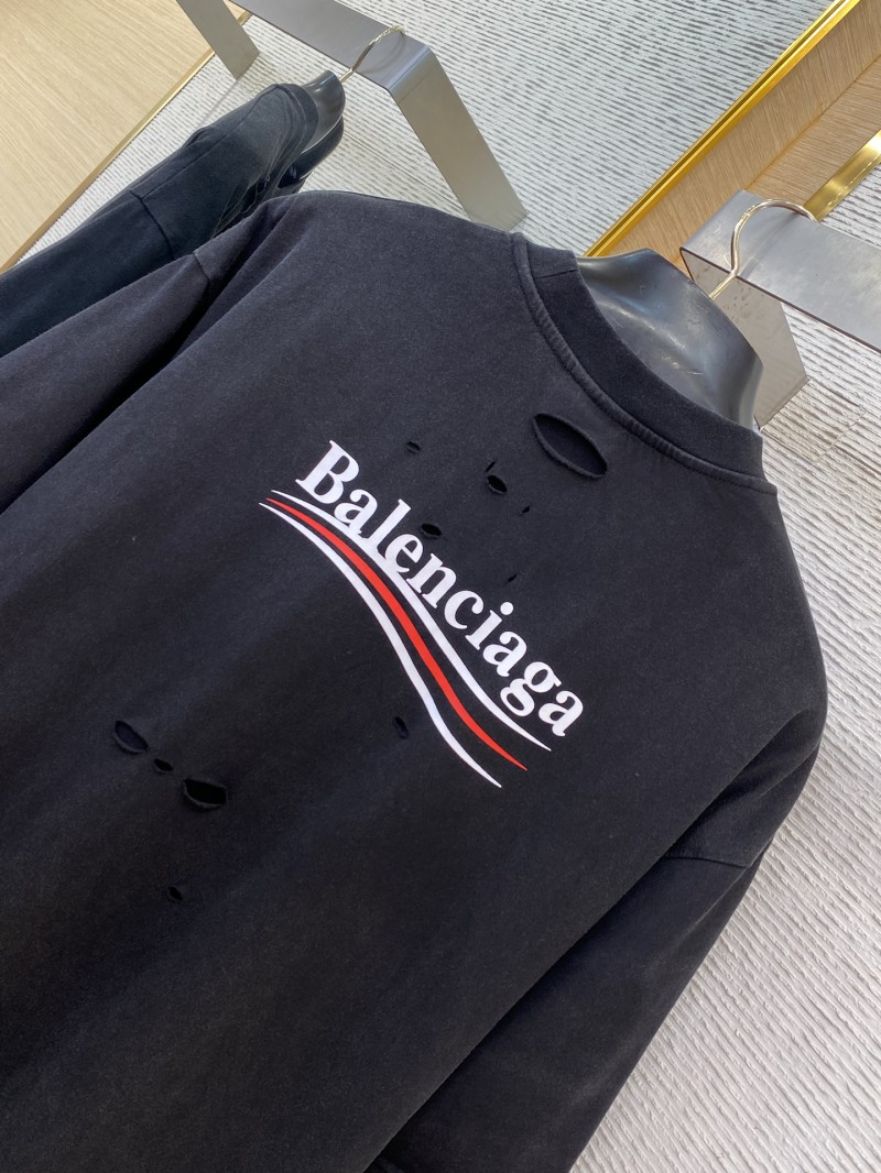 Balenciaga Coke Print True Two Piece Long Sleeve T-Shirt 7