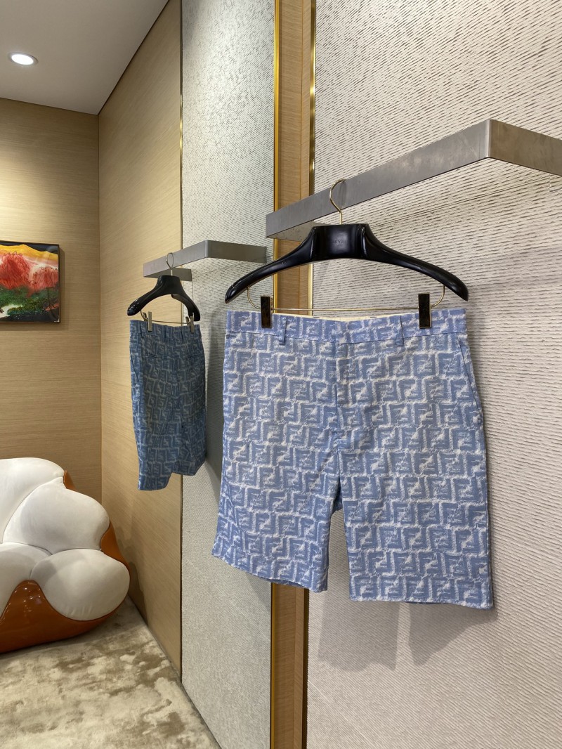 Fendi FF Full Print Shorts 2