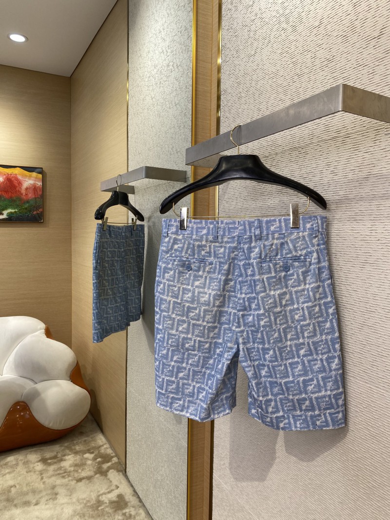 Fendi FF Full Print Shorts 3