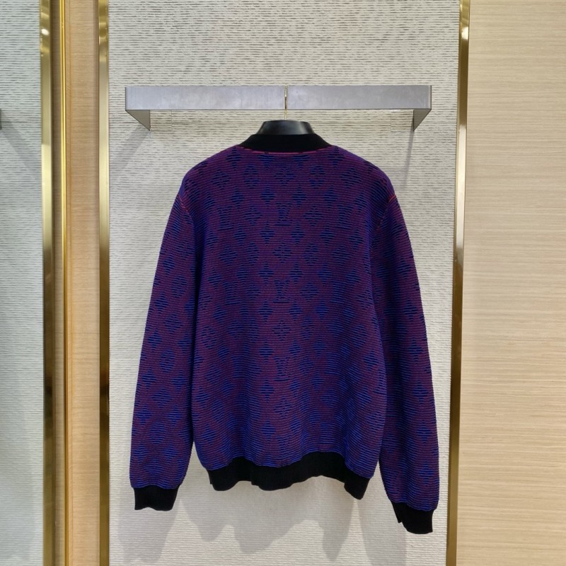 LV Lenticular effect jacquard knit 1