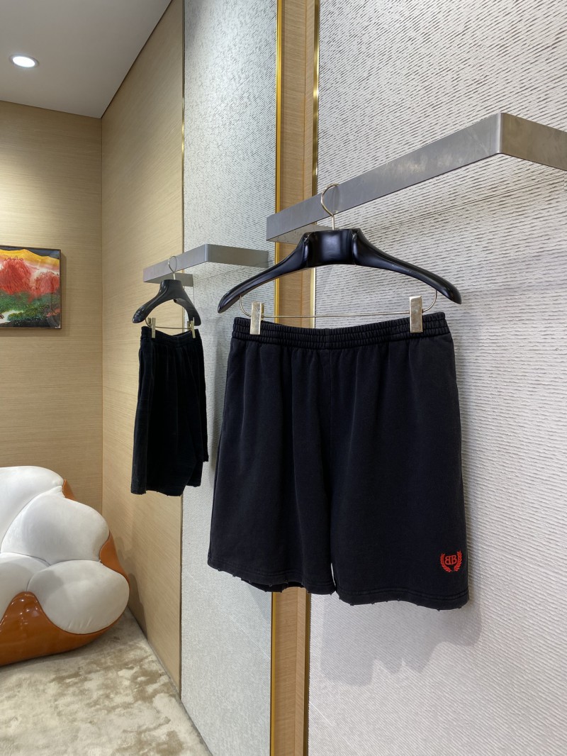 Balenciaga Wheat ears Embroidered shorts 2
