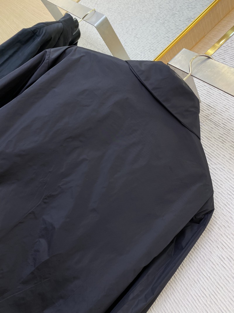Miu Miu Nylon Drawstring Jacket Coat 7