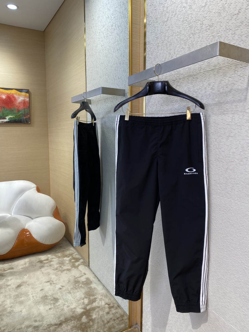 Balenciaga logo embroidered trousers 2