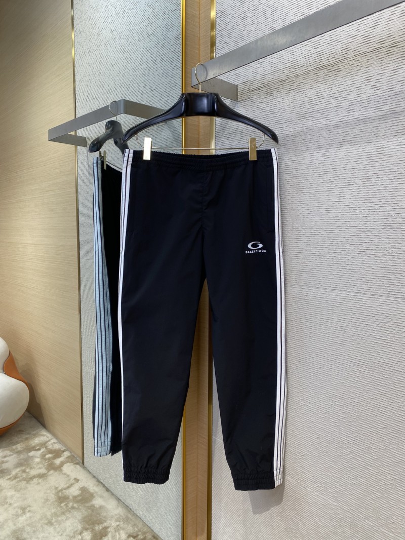 Balenciaga logo embroidered trousers 4
