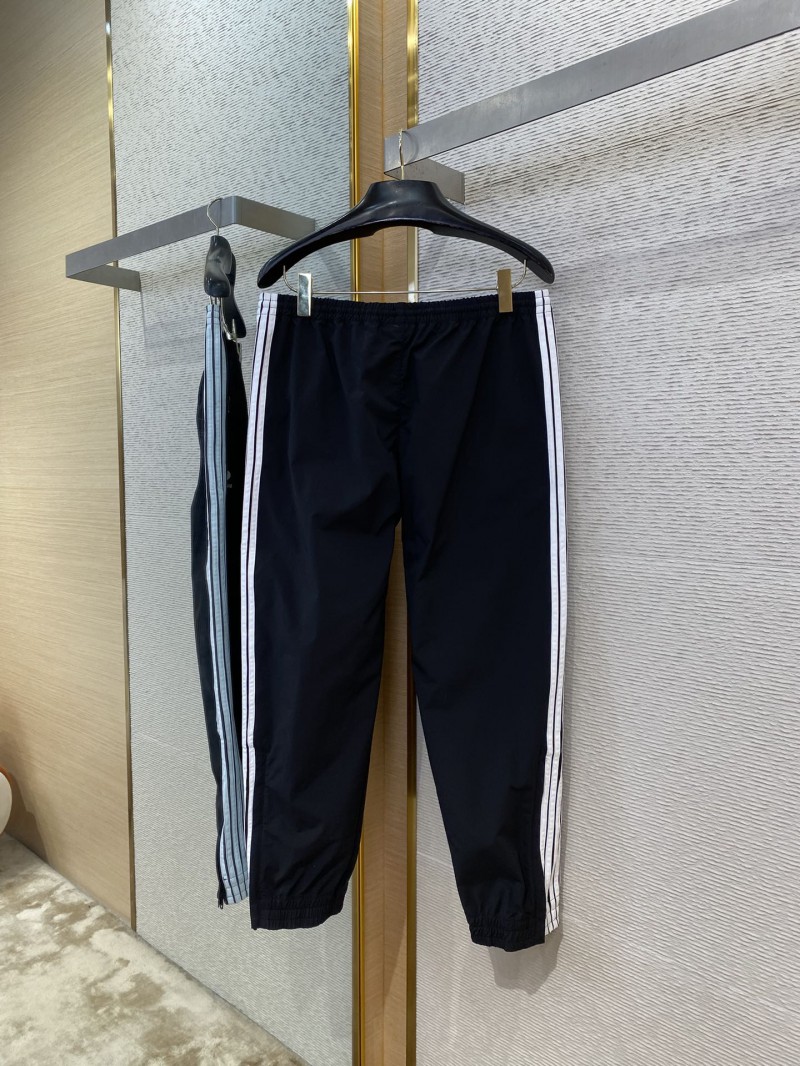 Balenciaga logo embroidered trousers 6