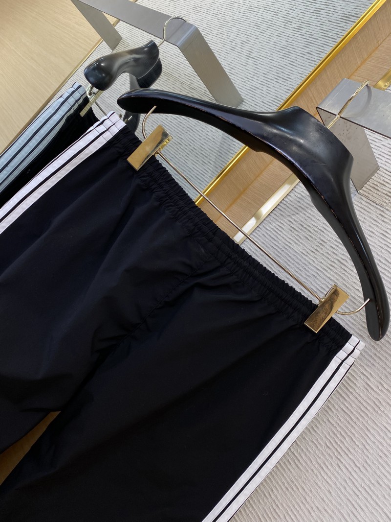 Balenciaga logo embroidered trousers 7