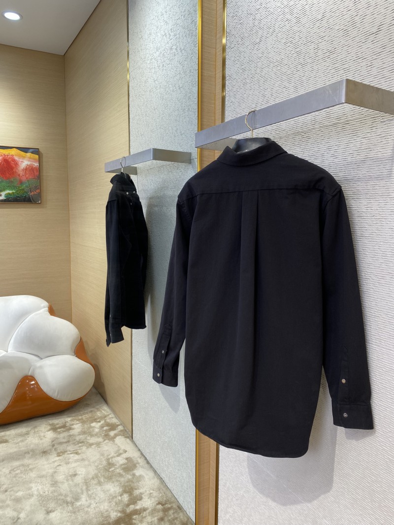 Fendi Leather Label Denim Jacket Coat 2