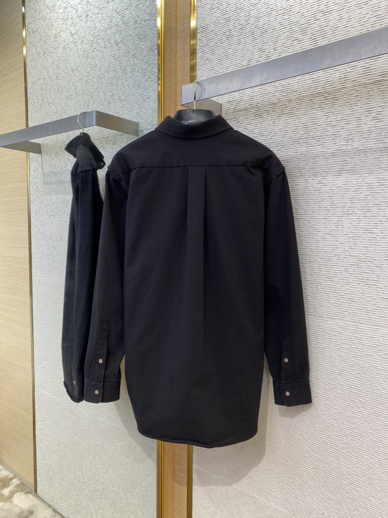 Fendi Leather Label Denim Jacket Coat 6