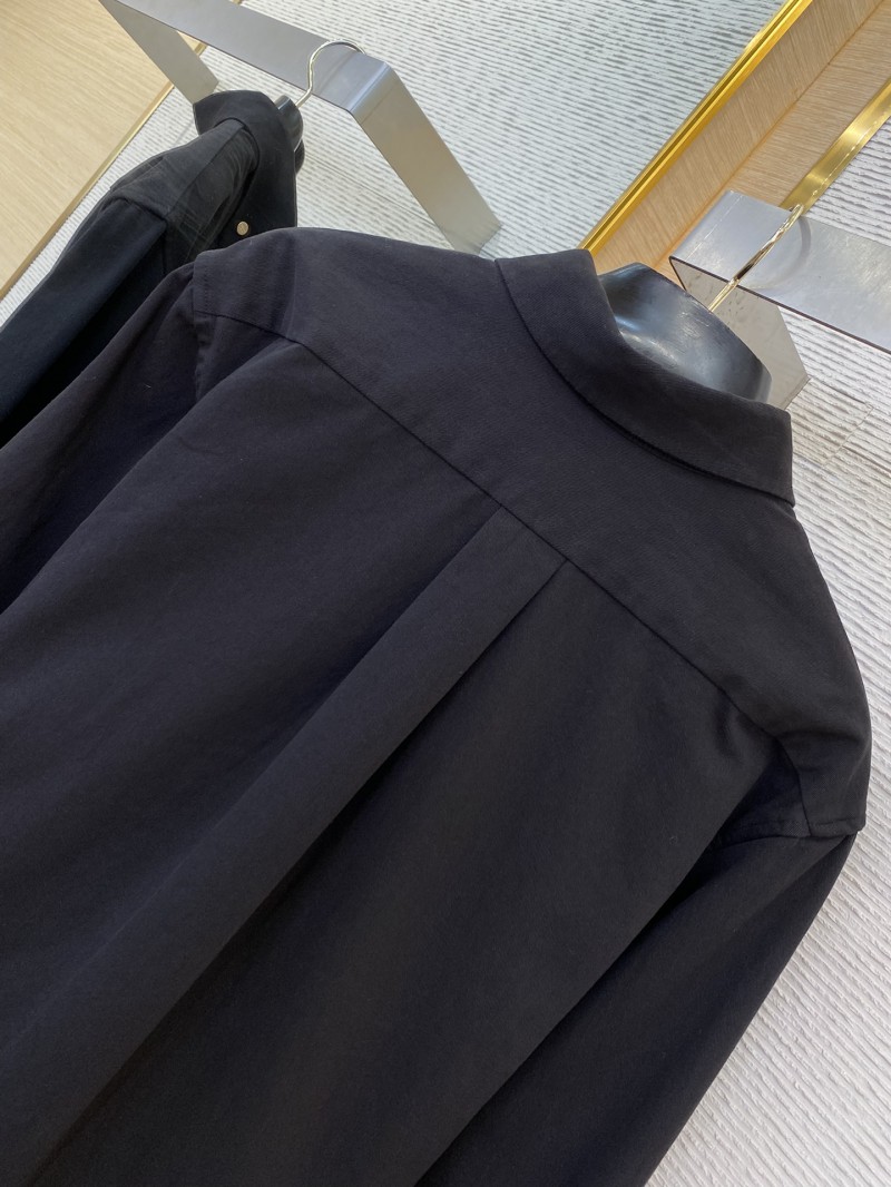 Fendi Leather Label Denim Jacket Coat 7