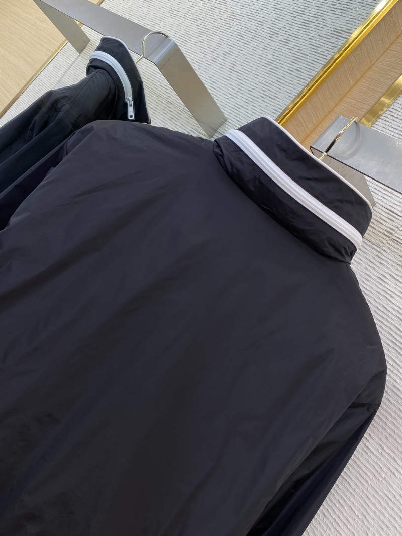 Prada Triangle Label Recycled Nylon Jacket Coat 7
