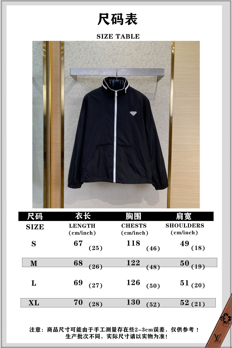 Prada Triangle Label Recycled Nylon Jacket Coat 9