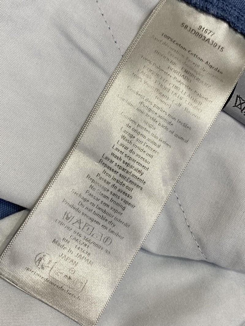 Dior logo embroidered denim shorts 8