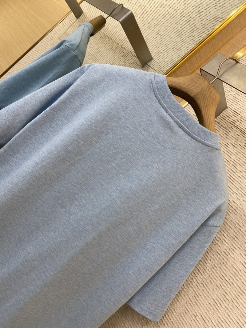 Dior 3D Label Print Short Sleeve T-Shirt 7