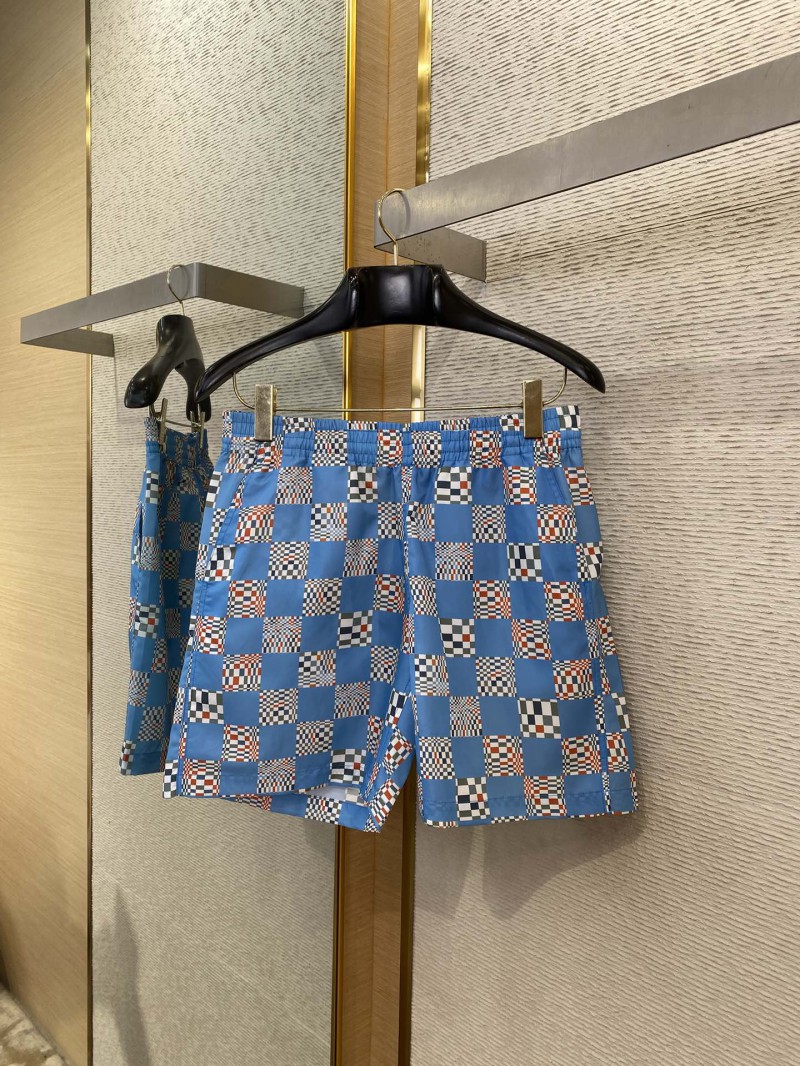 LV checkerboard beach shorts 4